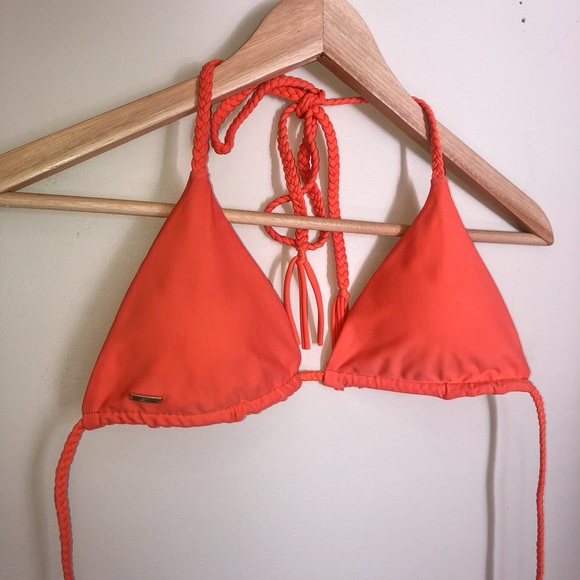 Orange string bikini - Picture 1 of 4